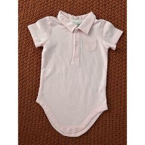 Janie And Jack One Piece Baby Boy Polo Shirt Easter 3-6 Months